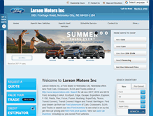 Tablet Screenshot of larsonmotors.info
